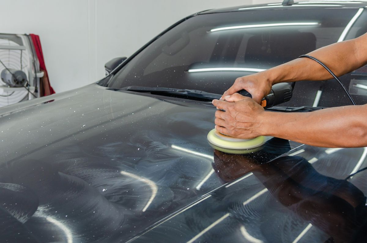 Scratch and paint correction repair service