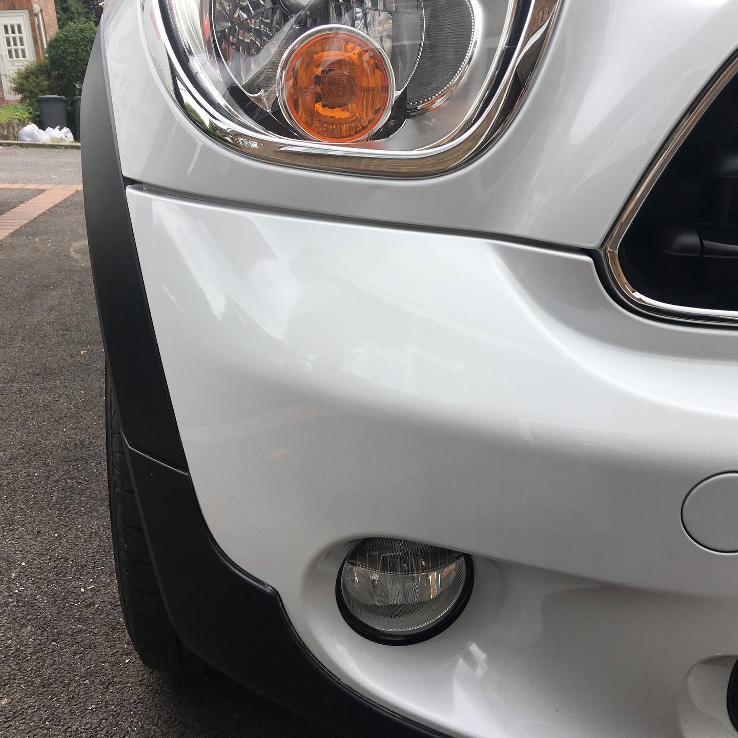 Mini cosmetic repair after repair