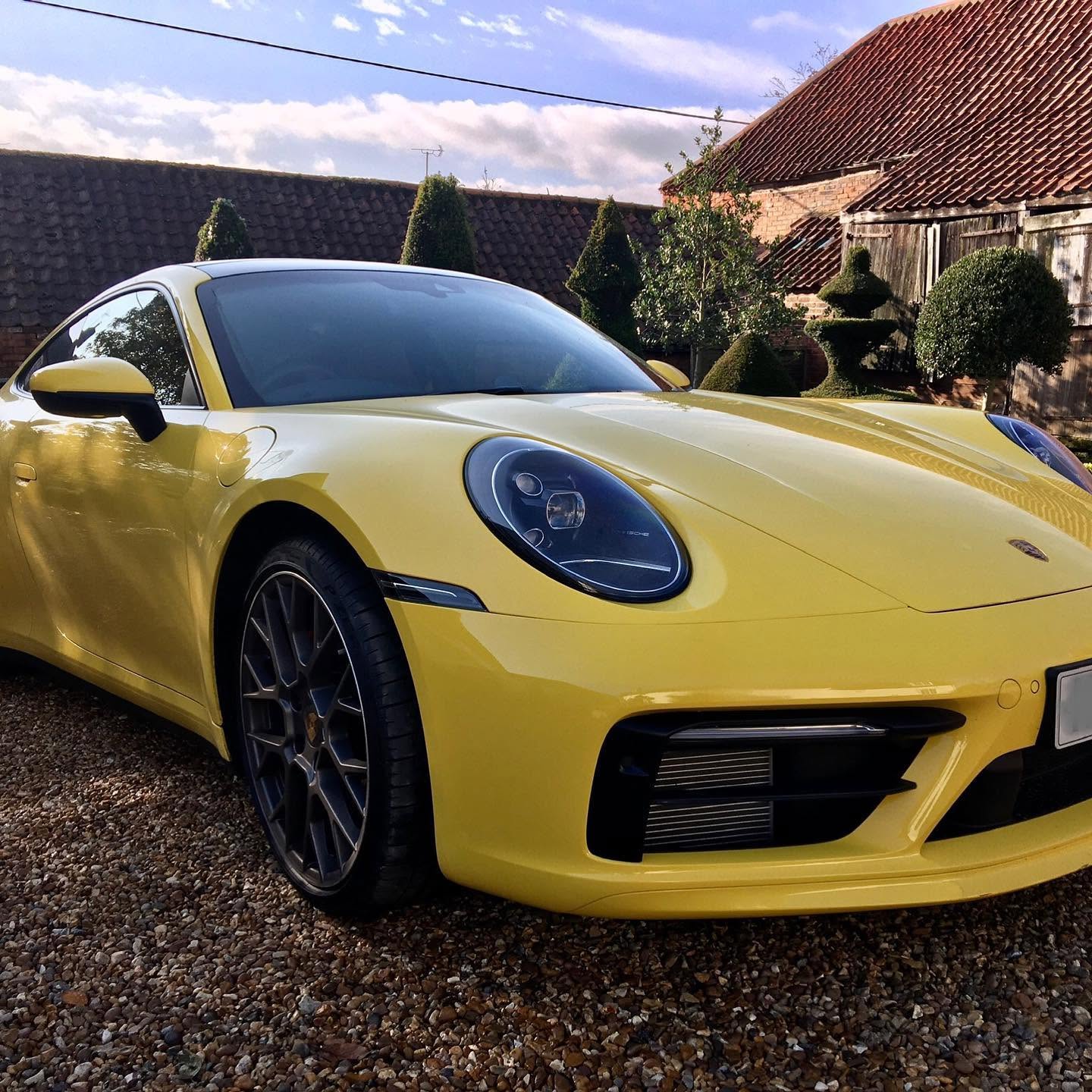 Porsche cosmetic repair after repair